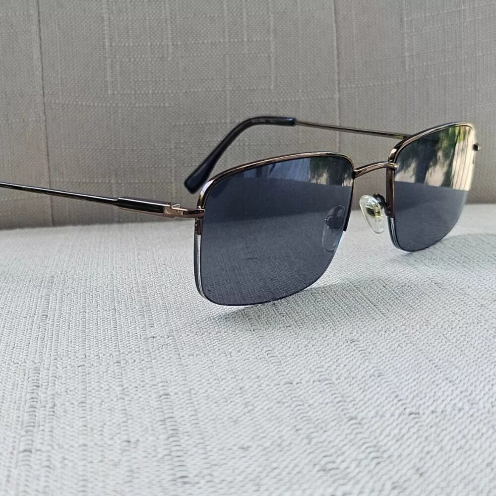 Ducks Unlimited Chesapeake Men Eyeglasses/Sunglasses Half Rim Glasses Bronze Ton